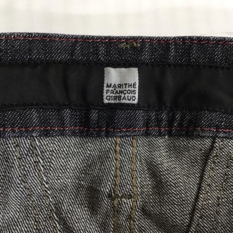 マリテフランソワジルボー MARITHEFRANCOISGIRBAUD パンツ デニム、ジーンズ M7-1182 裾ファスナー M 刺繍 インディゴ / インディゴ /  メンズ USED 古着 中古 10117965