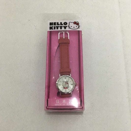 シチズン CITIZEN 腕時計 アナログ（クォーツ式） ハローキティ HELLO KITTY 0003N003 キャラクター 赤 / レッド /  レディース USED 古着 中古 10144144