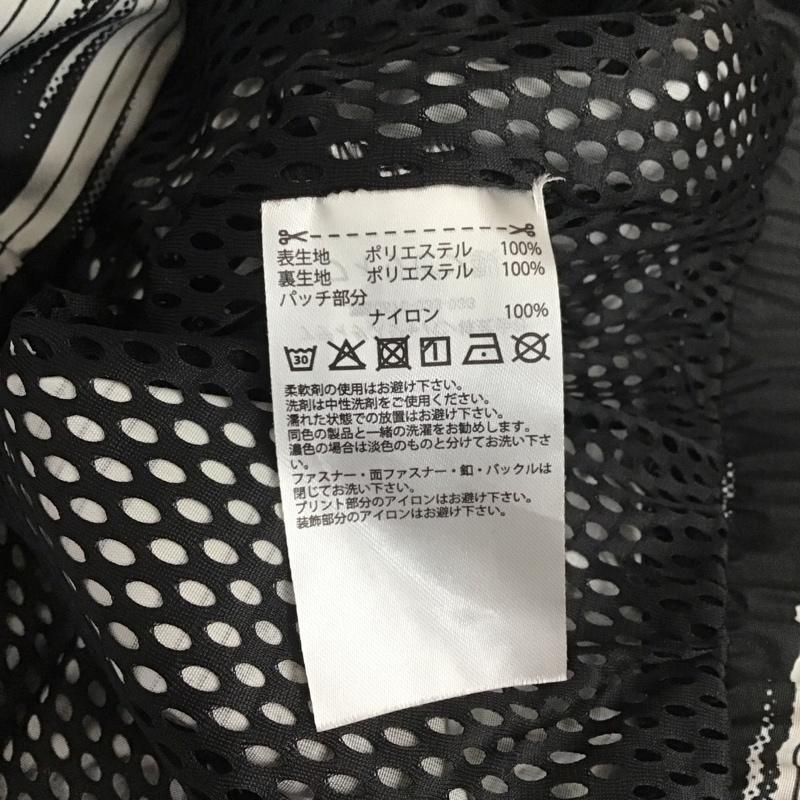 アディダス adidas ジャケット、上着 ジャンパー、ブルゾン fm5452 ストハブグラフィックジャケット ジップアップジャケット スポーツウェア 総柄 白 / ホワイト / X 黒 / ブラック /  メンズ USED 古着 中古 10112054