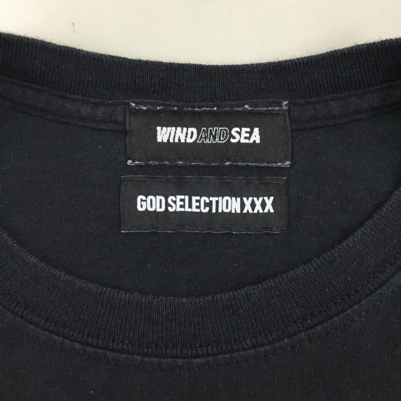 ウィンダンシー WIND AND SEA Tシャツ 半袖 GOD SELECTION XXX WDS-XXX-SP-10 L プリント 黒 / ブラック /  メンズ USED 古着 中古 10113463