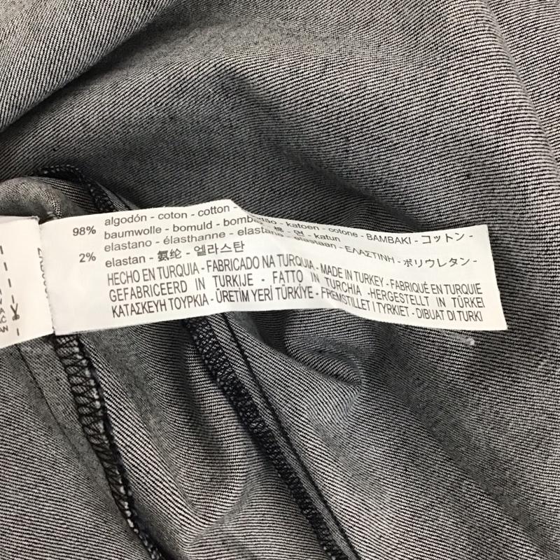 ザラベーシック ZARA BASIC ワンピース ロングスカート ノースリーブロングワンピース ジップアップ クルーネック M 無地 インディゴ / インディゴ /  レディース USED 古着 中古 10128935