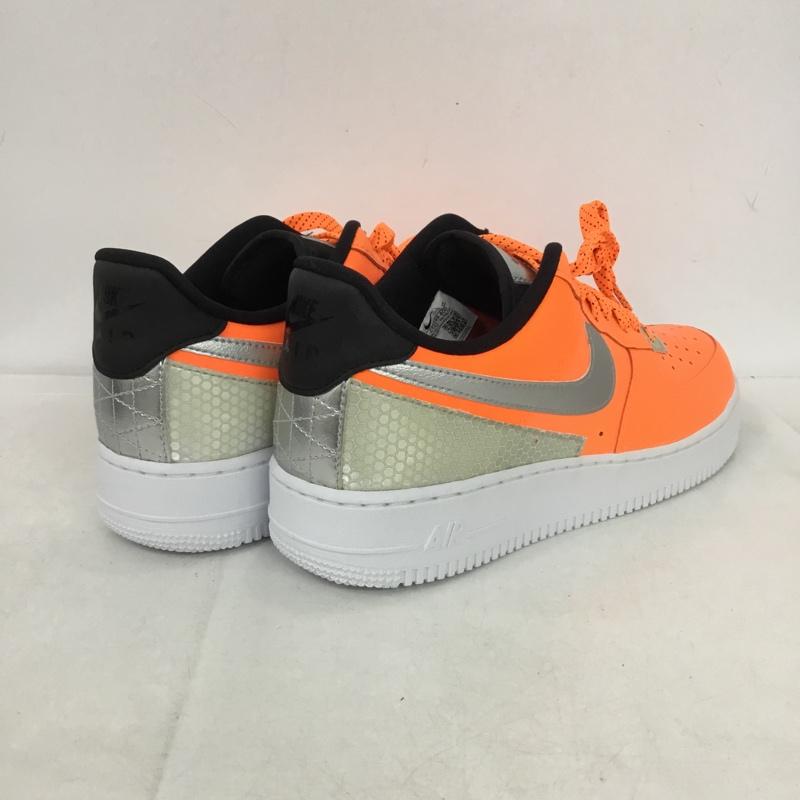 ナイキ NIKE スニーカー スニーカー CT2299-800 AIR FORCE 1 07 LV8 3M 26.5cm 26.5cm ロゴ、文字 橙 / オレンジ / X 黒 / ブラック / X 銀 / シルバー /  メンズ USED 古着 中古 10149998