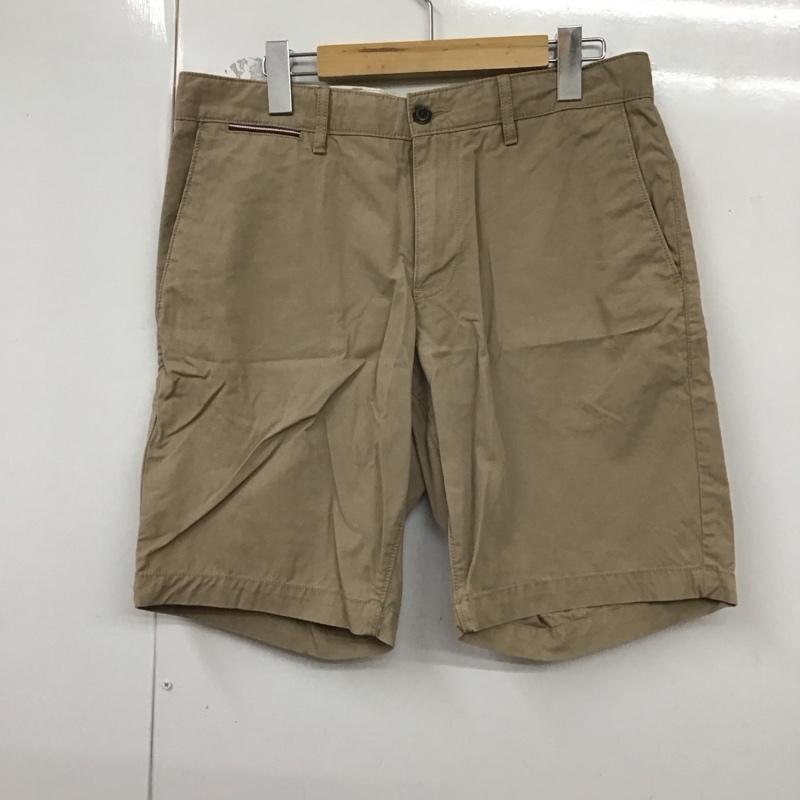 トミーヒルフィガー TOMMY HILFIGER パンツ ショートパンツ ショートパンツ ハーフパンツ カジュアルパンツ 32インチ 無地 ベージュ / ベージュ /  メンズ USED 古着 中古 10129072