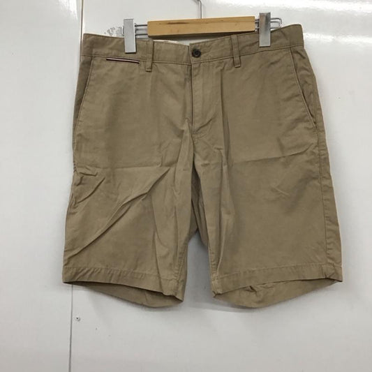 トミーヒルフィガー TOMMY HILFIGER パンツ ショートパンツ ショートパンツ ハーフパンツ カジュアルパンツ 32インチ 無地 ベージュ / ベージュ /  メンズ USED 古着 中古 10129072