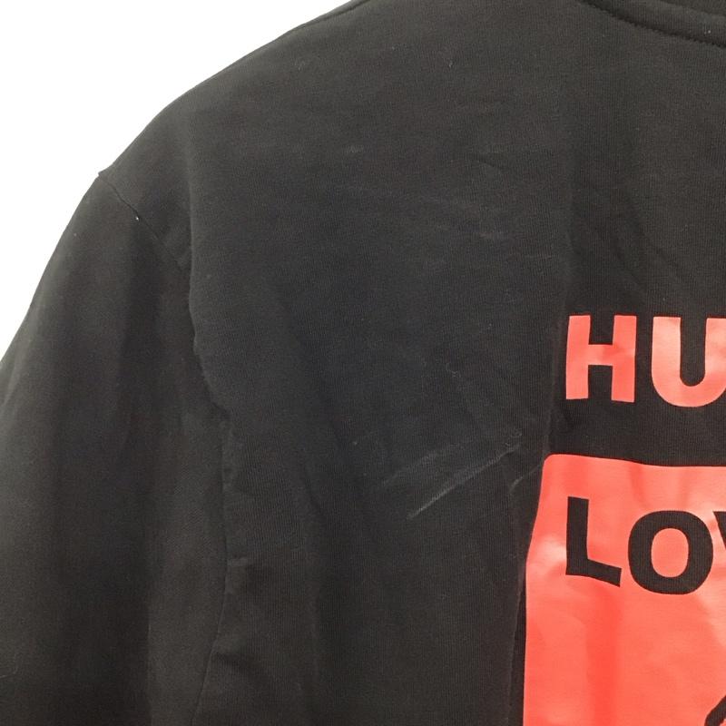 ディーゼル DIESEL Tシャツ 半袖 半袖カットソー プリントTシャツ クルーネックカットソー XL ロゴ、文字 黒 / ブラック /  メンズ USED 古着 中古 10145054