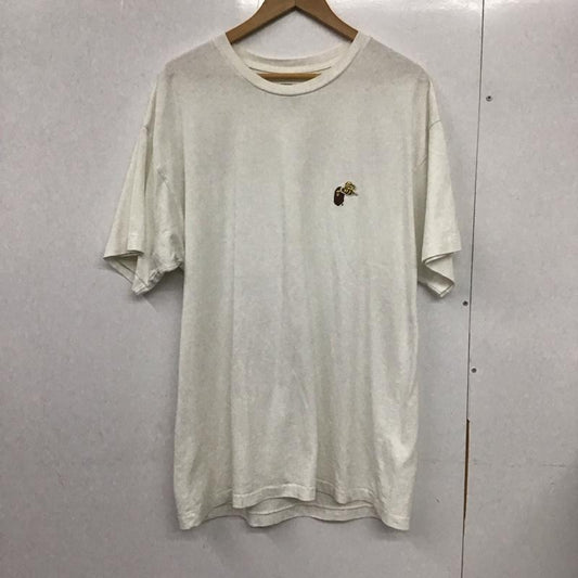 アベイシングエイプ A BATHING APE Tシャツ 半袖 半袖カットソー プリントTシャツ クルーネックカットソー readymade XL ロゴ、文字 白 / ホワイト /  メンズ USED 古着 中古 10132598