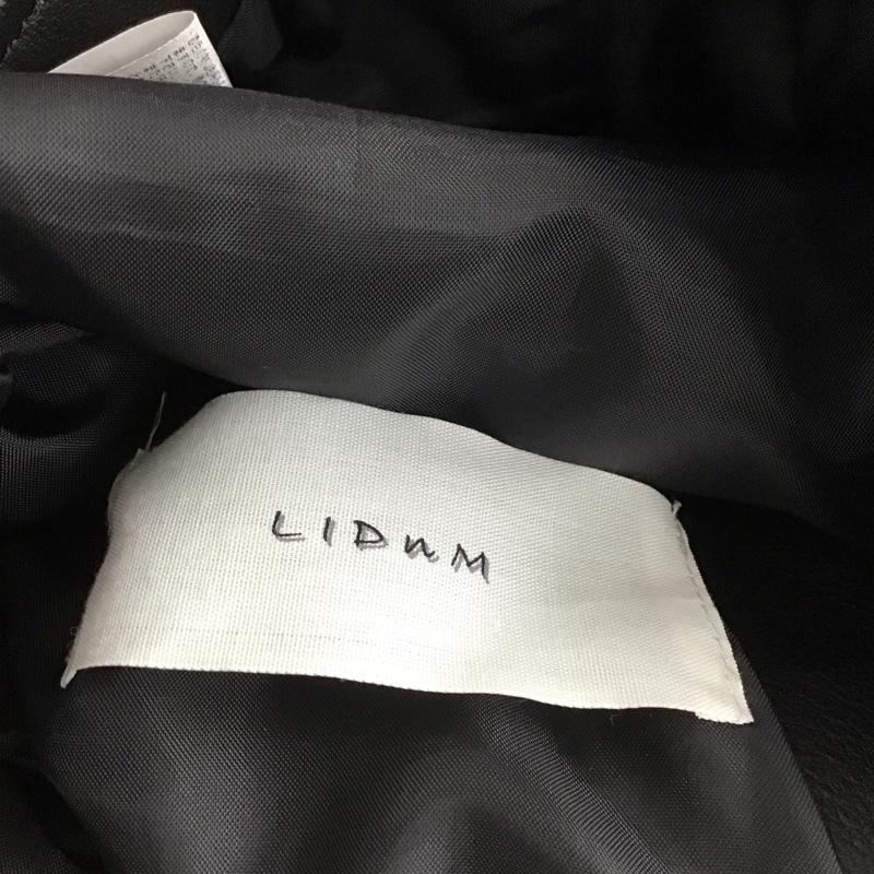 リドム LIDnM ジャケット、上着 レザージャケット L18SS-17 羊革 ラムレザー シングルレザーライダースジャケット S 無地 黒 / ブラック /  メンズ USED 古着 中古 10139484