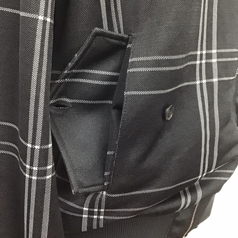フレッドペリー FRED PERRY ジャケット、上着 ジャンパー、ブルゾン ジップアップジャケット ジャンパー ジャケット カジュアルジャケット ジャージ S ロゴ、文字 X チェック 黒 / ブラック / X 白 / ホワイト /  メンズ USED 古着 中古 10109816