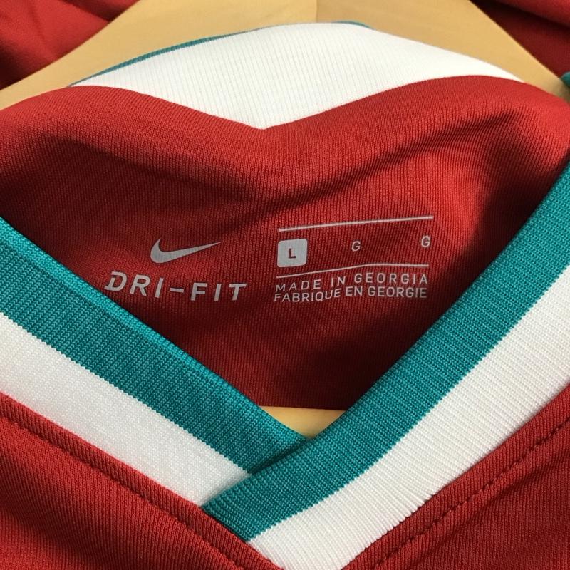 ナイキ NIKE カットソー 半袖 cz2636-687 21リバプール 半袖カットソー L ロゴ、文字 赤 / レッド /  メンズ USED 古着 中古 10146784