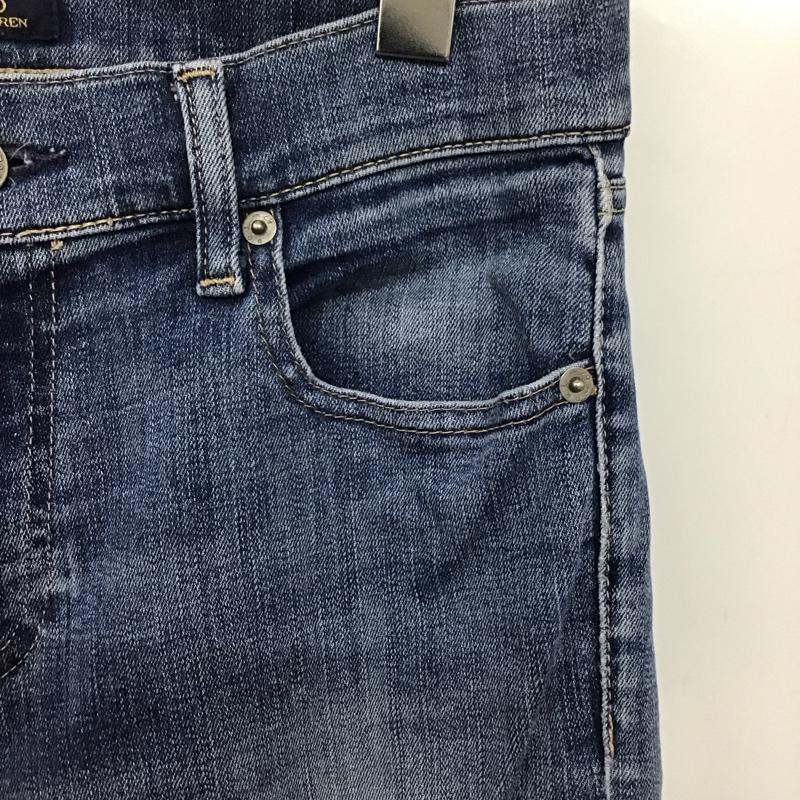 ポロラルフローレン POLO RALPH LAUREN パンツ デニム、ジーンズ 27インチ 無地 水色 / ライトブルー /  レディース USED 古着 中古 10142914