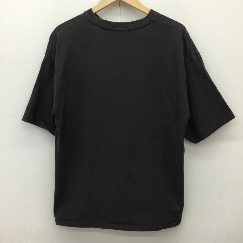 ローリーズファーム LOWRYS FARM Tシャツ 半袖 LF623082CF FREE ロゴ、文字 チャコールグレー / チャコールグレー /  レディース USED 古着 中古 10141337