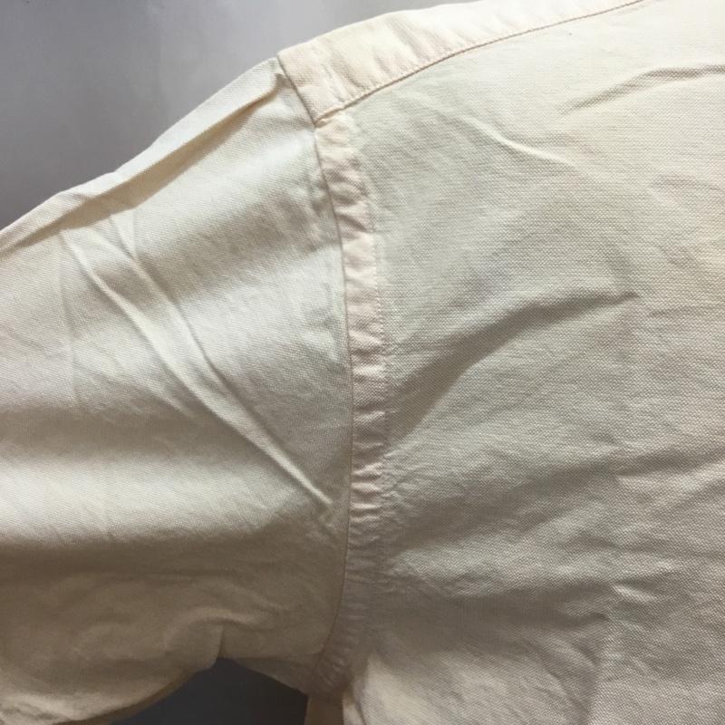 ブルックスブラザーズ BROOKS BROTHERS シャツ、ブラウス 半袖 ボタンダウン コットン プルオーバー M ワンポイント 橙 / オレンジ /  メンズ USED 古着 中古 10111584