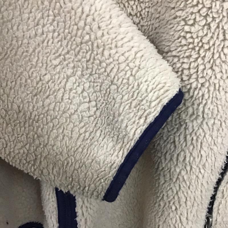 パタゴニア patagonia ジャケット、上着 ジャケット、ブレザー 90s usa製 レトロカーディガン ジップアップフリースジャケット L ロゴ、文字 ベージュ / ベージュ /  メンズ USED 古着 中古 10139027