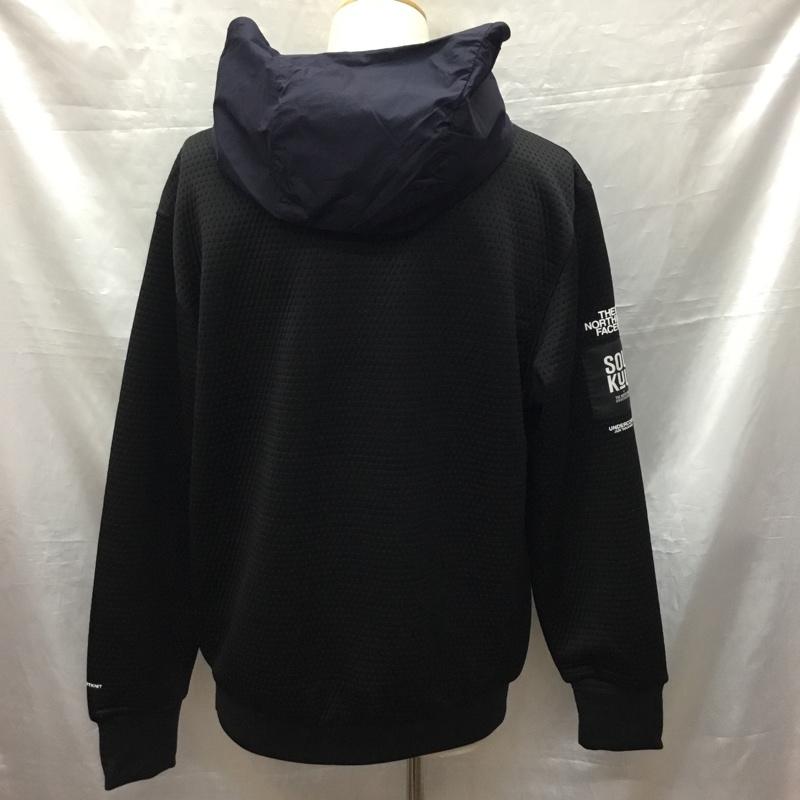 アンダーカバー UNDERCOVER パーカー 長袖 ns2c4802 23AW SOUKUUDOTKNITDOUBLEHOODIE THENORTHFACE 長袖パーカー S 無地 黒 / ブラック /  メンズ USED 古着 中古 10122386