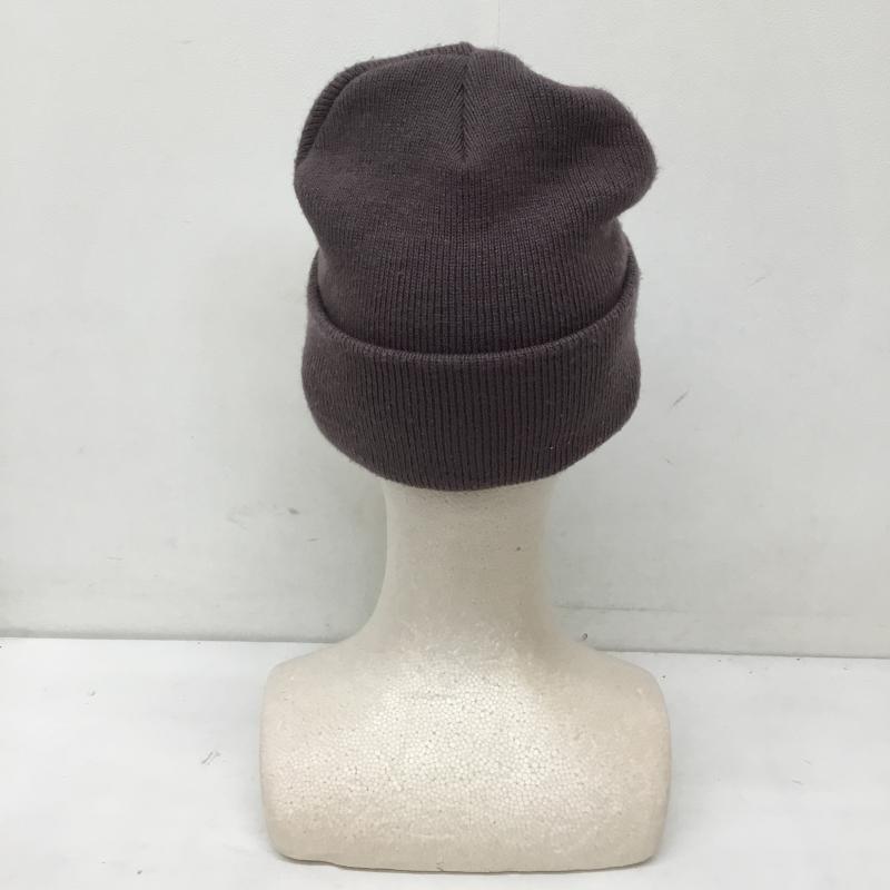 カーハート Carhartt 帽子 ニット帽 FREE ロゴ、文字 紫 / パープル /  メンズ USED 古着 中古 10136541