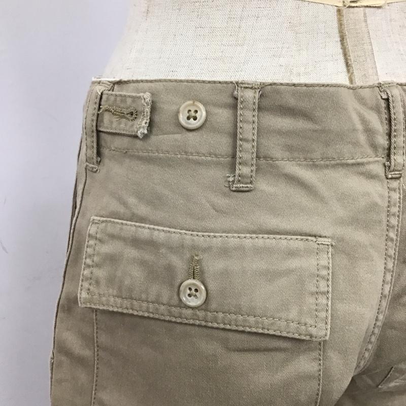 エフダブリューケイ バイ エンジニアド ガーメンツ FWK by engineered garments パンツ ショートパンツ コットン アメリカ製 0 無地 ベージュ / ベージュ /  レディース USED 古着 中古 10115103