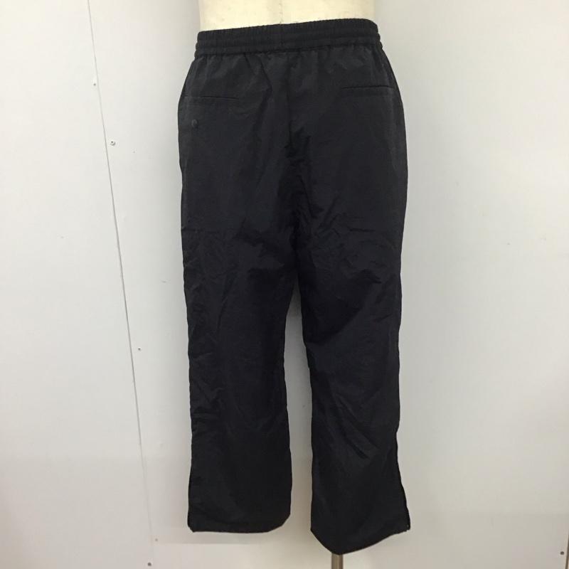 ナインティーンエスオー 19SO パンツ ワークパンツ、ペインターパンツ ナイロンパンツ カジュアルパンツ ジャージ ワイドパンツ ストレートパンツ M 無地 黒 / ブラック /  メンズ USED 古着 中古 10115144