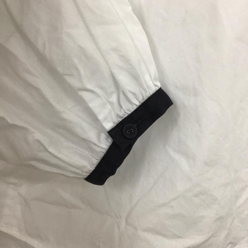 ウィムガゼット Whim Gazette シャツ、ブラウス 長袖 WGZ1031204A0016 スタンドギャザープルオーバー FREE 無地 白 / ホワイト /  レディース USED 古着 中古 10147219