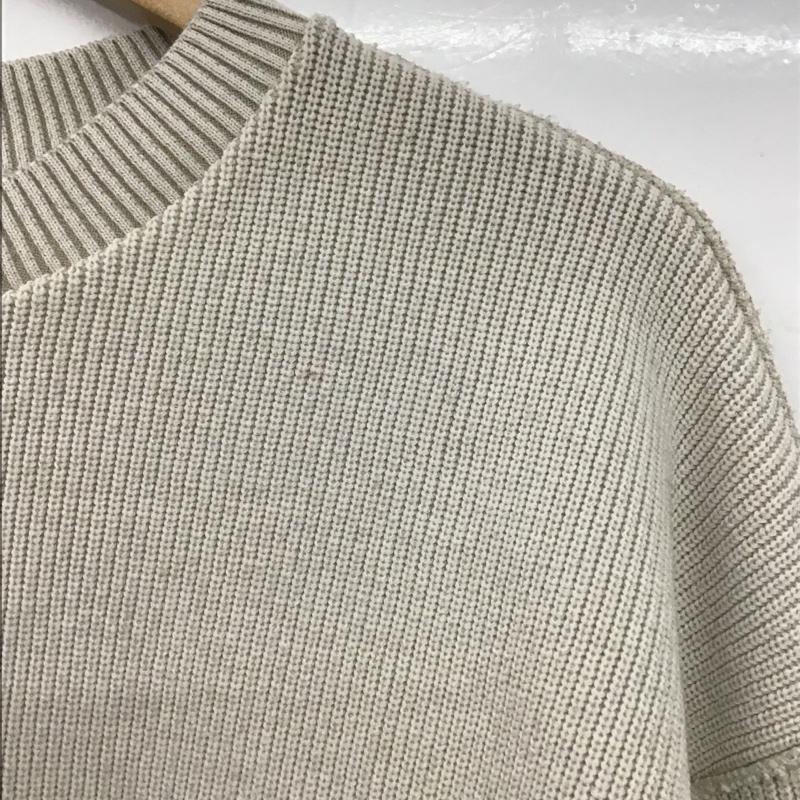 アルシーヴ archives ニット、セーター 長袖 M 無地 ベージュ / ベージュ /  レディース USED 古着 中古 10147836
