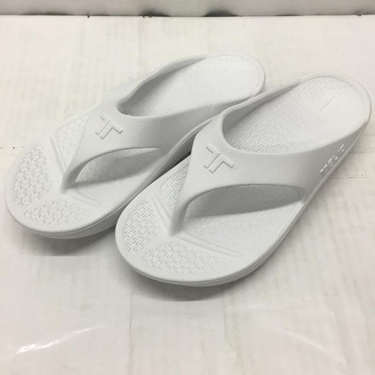 テリック TELIC サンダル サンダル FLIP FLOP 25.5-26 M 無地 白 / ホワイト /  メンズ USED 古着 中古 10122333