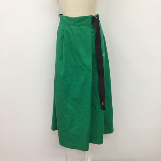 ディッキーズ Dickies スカート ロングスカート dk006423 niko and ラップワークスカート M 無地 緑 / グリーン /  レディース USED 古着 中古 10120339