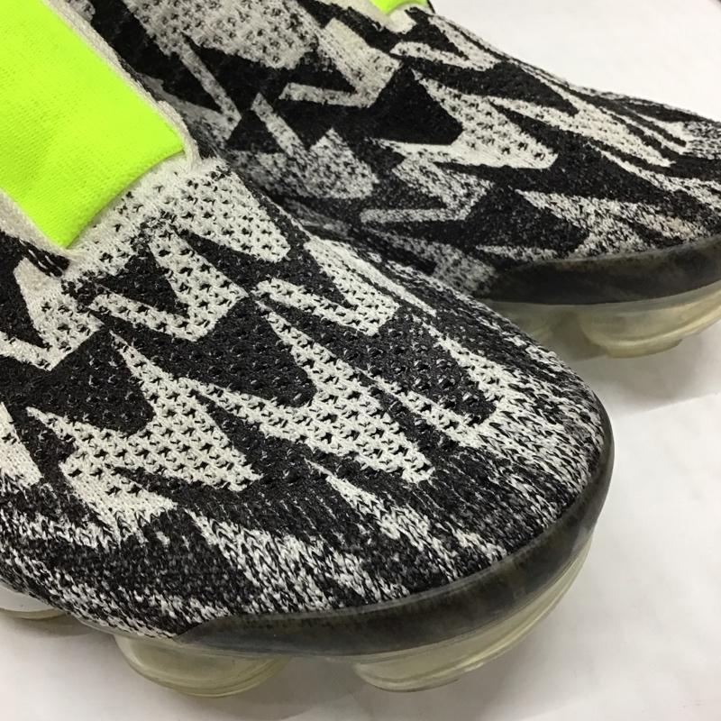 ナイキ NIKE スニーカー スニーカー AQ0996-001 AIR VAPORMAX FK MOC 2 ACRONYM 27cm 27.0cm ロゴ、文字 白 / ホワイト / X 黒 / ブラック / X 黄 / イエロー /  メンズ USED 古着 中古 10117343