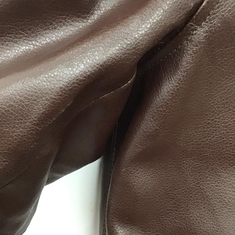 ベンデイビス BEN DAVIS ジャケット、上着 ジャケット、ブレザー gs-4980020 COWLEATHERSPORTS ジップアップジャケット アウター M 無地 茶 / ブラウン /  メンズ USED 古着 中古 10124591