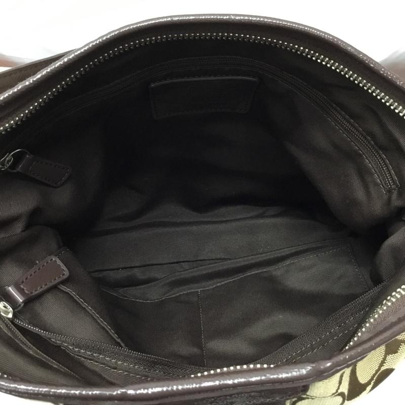 コーチ COACH トートバッグ トートバッグ F29941 シグネチャー 総柄 ベージュ / ベージュ / X ダークブラウン / ダークブラウン /  レディース USED 古着 中古 10120737