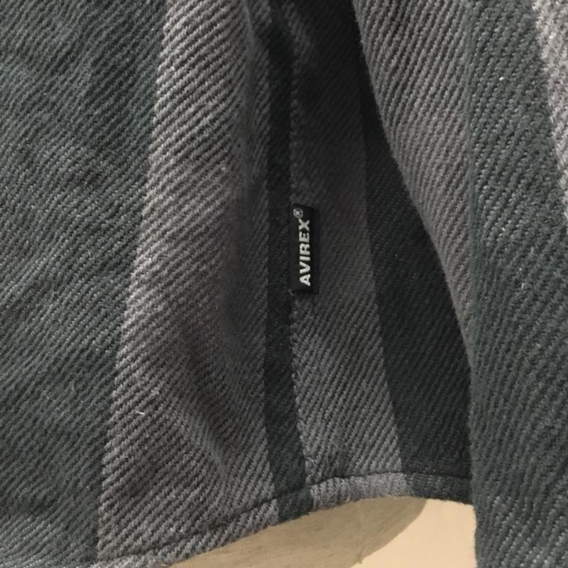 アヴィレックス AVIREX シャツ、ブラウス 長袖 長袖シャツ カラーシャツ ポケットシャツ 長袖カットソー チェックシャツ XL チェック マルチカラー / マルチカラー /  メンズ USED 古着 中古 10120460