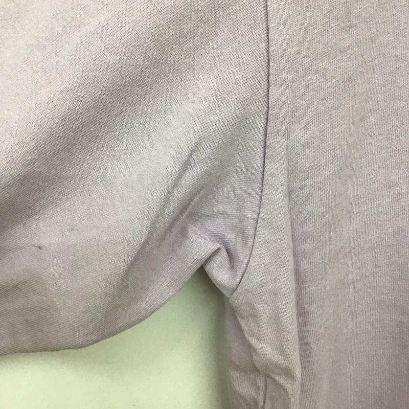 ラディアル RADIALL カットソー 長袖 長袖カットソー プリントカットソー クルーネック mashup L ロゴ、文字 紫 / パープル /  メンズ USED 古着 中古 10131009