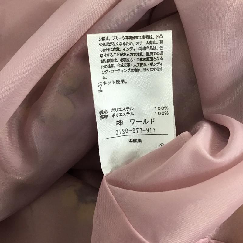 インデックス index ワンピース ロングスカート 長袖 M 花柄 マルチカラー / マルチカラー /  レディース USED 古着 中古 10111506