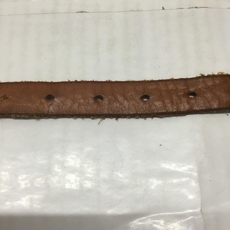 古着 USED ベルト・バックル ベルト コンチョベルト レザー  茶 / ブラウン / X 銀 / シルバー /  メンズ USED 古着 中古 10120569