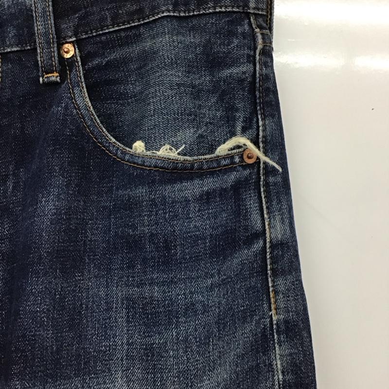 リーバイス Levi s パンツ デニム、ジーンズ ジーパン 無地 青 / ブルー /  メンズ USED 古着 中古 10111190