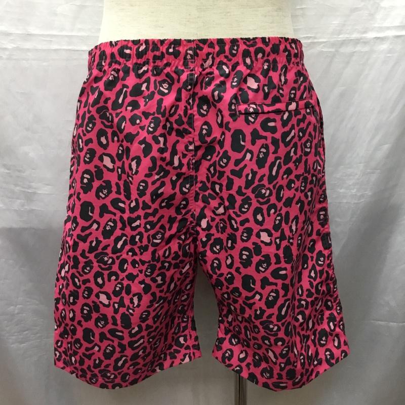 アベイシングエイプ A BATHING APE パンツ ショートパンツ ショートパンツ ハーフパンツ カジュアルパンツ XL 総柄 マゼンタ / マゼンタ /  メンズ USED 古着 中古 10121697