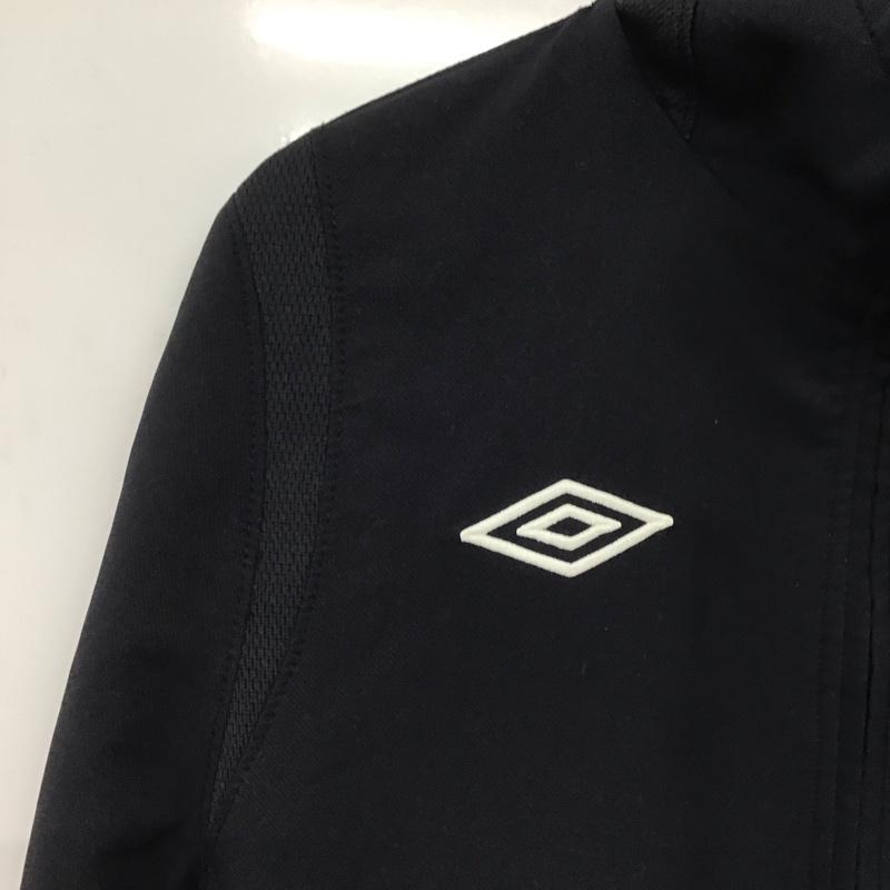 アンブロ UMBRO ジャケット、上着 ジャンパー、ブルゾン ジップアップジャケット ジャージ アウター M ロゴ、文字 紺 / ネイビー /  メンズ USED 古着 中古 10141245