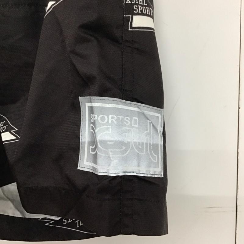 エックスガール X-girl パンツ ショートパンツ M プリント 黒 / ブラック /  レディース USED 古着 中古 10144037