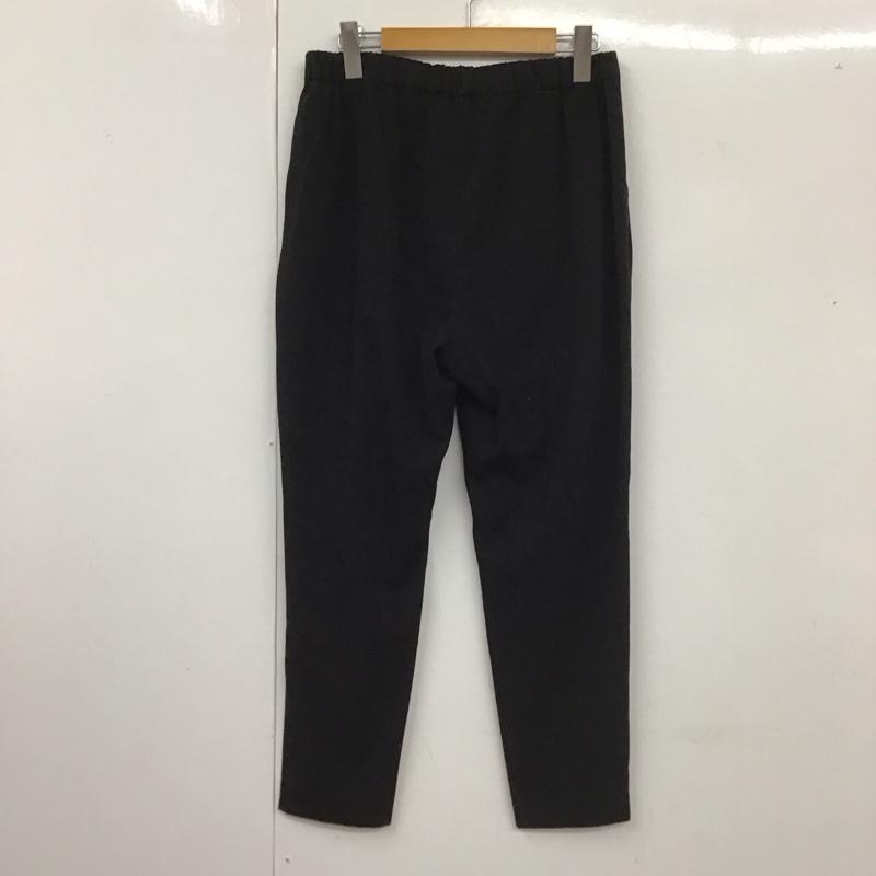 グリーンレーベルリラクシング green label relaxing パンツ スラックス 3526-699-1908 テーパードパンツ 無地 黒 / ブラック /  レディース USED 古着 中古 10113984