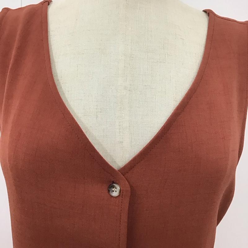 ムルーア MURUA ワンピース ロングスカート 011930300401-01 ロングジレワンピース FREE 無地 桃 / ピンク /  レディース USED 古着 中古 10113077