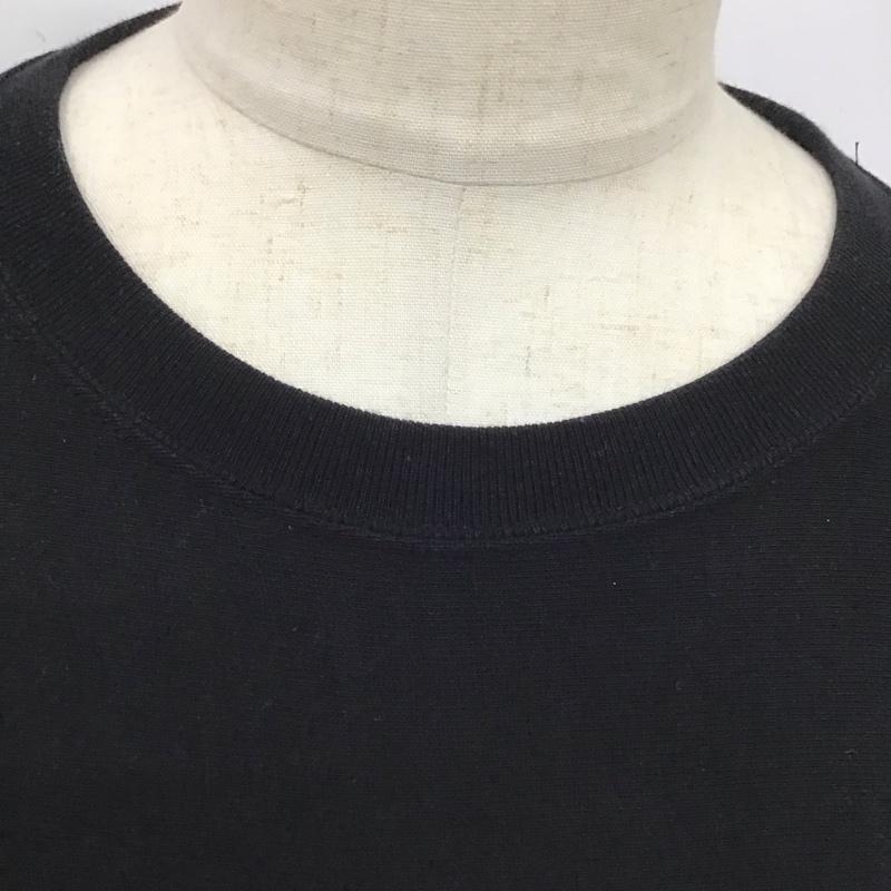 チャンピオン Champion トレーナー 長袖 cwsx403 スウェット クルーネックカットソー S 無地 黒 / ブラック /  メンズ USED 古着 中古 10124658