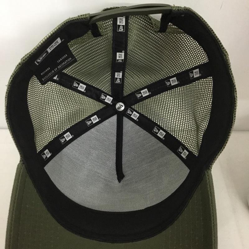ニューエラ NEW ERA 帽子 キャップ 940AFTR CIRCLE OOTTF メッシュ ロゴ、文字 カーキ / カーキ /  メンズ USED 古着 中古 10130212