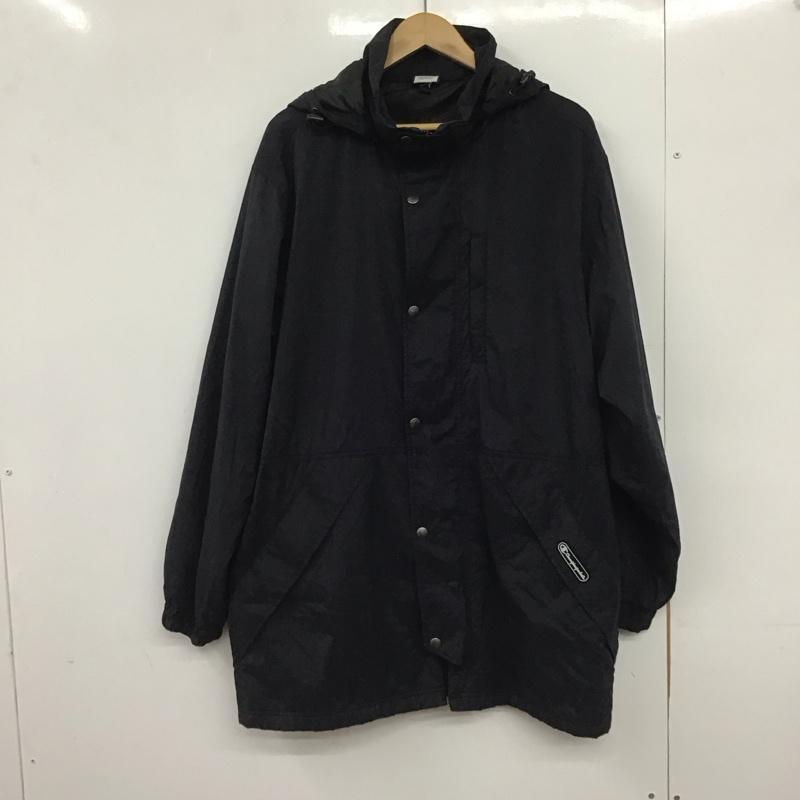 チャンピオン Campion ジャケット、上着 ジャンパー、ブルゾン ジップアップジャケットパーカー ナイロンジャケット アウター L 無地 紺 / ネイビー /  メンズ USED 古着 中古 10148546