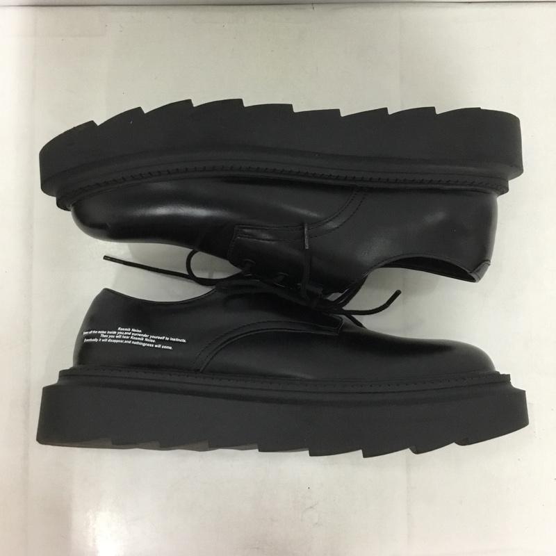 ジーユー GU カジュアルシューズ カジュアルシューズ 352514 チャンキーソールプレーントゥシューズ フェイクレザー 27cm UNDERCOVER 27.0cm 無地 黒 / ブラック /  メンズ USED 古着 中古 10139980