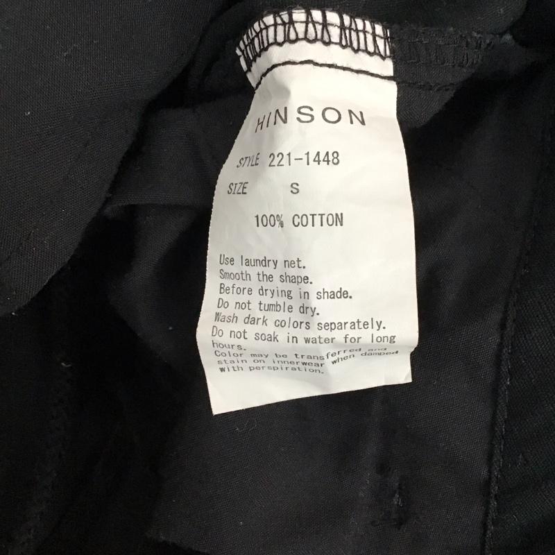 ヒンソン HINSON パンツ ワークパンツ、ペインターパンツ S 無地 黒 / ブラック /  メンズ USED 古着 中古 10121898