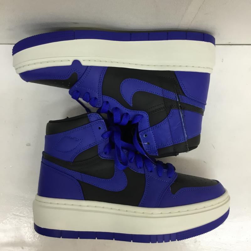 ナイキ NIKE スニーカー スニーカー DN3253-204 Nike Women s Air Jordan 1 High Elevate Hyper Royal エアジョーダン1 ハイ エレベート ハイパー ロイヤル 23.5cm ロゴ、文字 青 / ブルー / X 黒 / ブラック / X 白 / ホワイト /  レディース USED 古着 中古 10116030