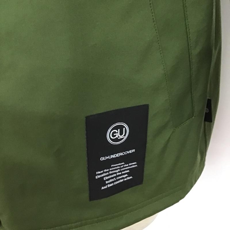 ジーユー GU ジャケット、上着 ジャンパー、ブルゾン 311-334118 UNDERCOVER コーチジャケット S 無地 X プリント カーキ / カーキ /  メンズ USED 古着 中古 10106082