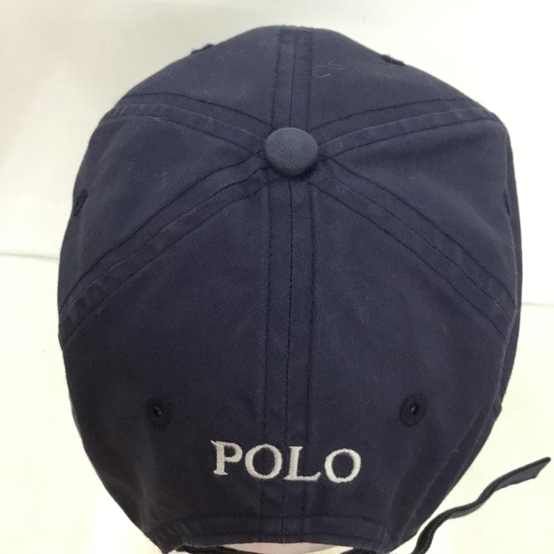 ポロラルフローレン POLO RALPH LAUREN 帽子 キャップ ONE SIZE ワンポイント 紺 / ネイビー /  メンズ USED 古着 中古 10148873