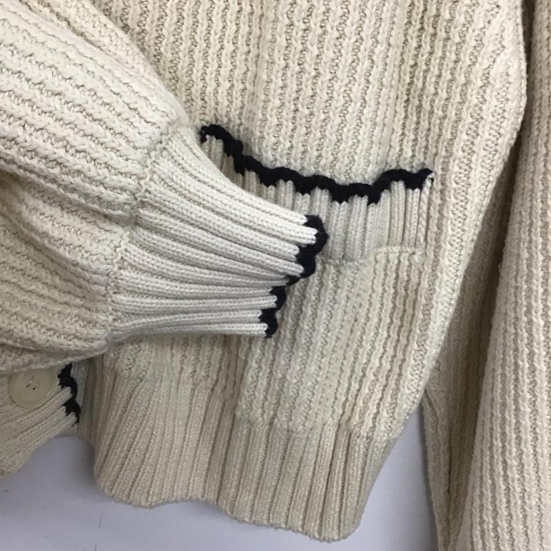 ローリーズファーム LOWRYS FARM カーディガン 長袖 FREE 無地 オフホワイト / オフホワイト /  レディース USED 古着 中古 10141236