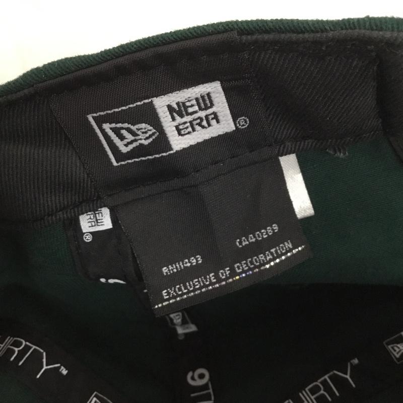 ニューエラ NEW ERA 帽子 キャップ オークランドアスレチックス 9THIRTY ロゴ、文字 緑 / グリーン /  メンズ USED 古着 中古 10130777