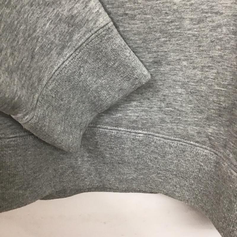 モンベル mont-bell パーカー 長袖 2104648 コットンパーカ プルオーバーパーカー XL ロゴ、文字 灰 / グレー /  メンズ USED 古着 中古 10145877