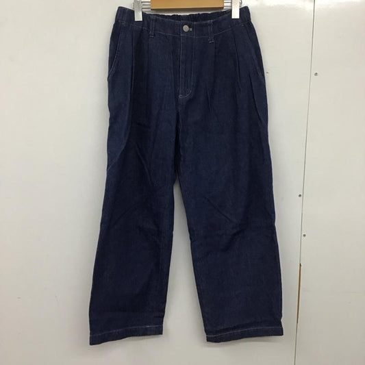 ウィム バイ リドム WYM LIDNM パンツ デニム、ジーンズ ワイドパンツ カジュアルパンツ ワークパンツ デニムパンツ M 無地 インディゴ / インディゴ /  メンズ USED 古着 中古 10137684